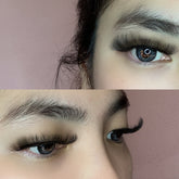 LASHPIRE® 6D Premade Fans XL Tray 0.07mm MIX LENGTH Pro-made Ready made 6D Premade Volume Fans Lash Tray